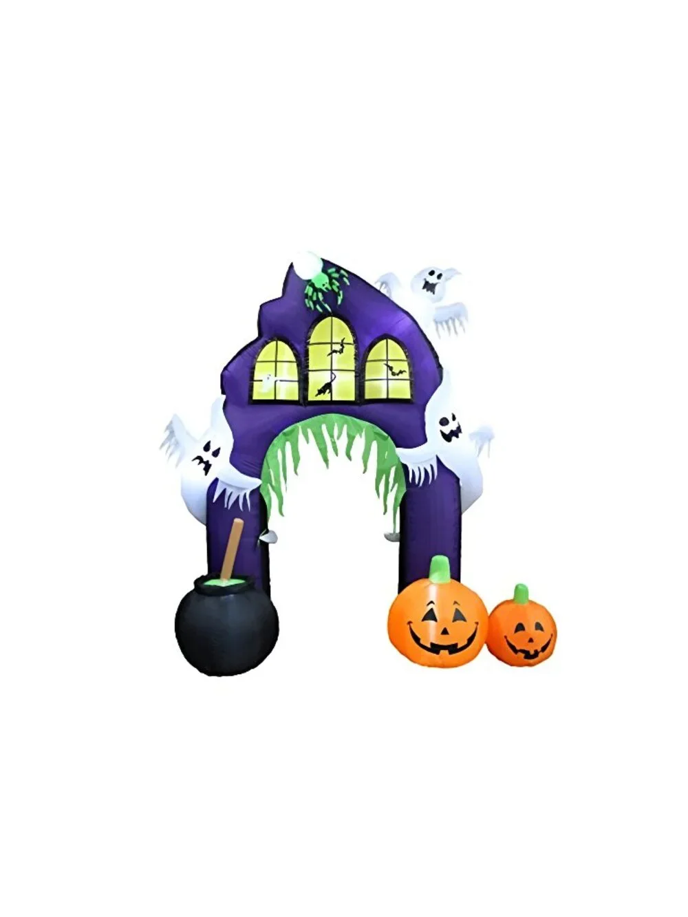 9 FT Tall Halloween Inflatable Castle Archway